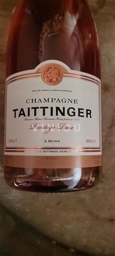 Vin Rosé brut Prestige Rosé Taittinger Non millésimé France Champagne AOC