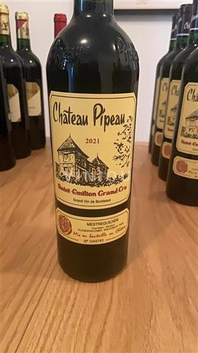 Bordeaux Saint-Émilion Grand Cru Grand Cru Château Pipeau 2021