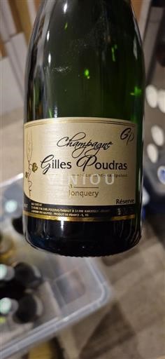 Champagne Gilles Poudras Réserve Non-Vintage