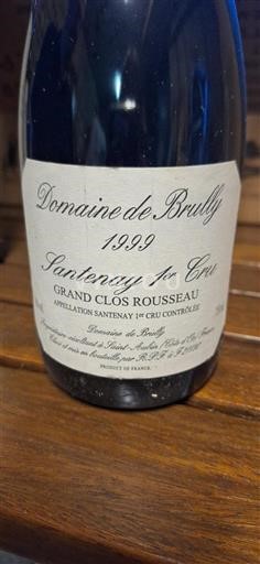 Borgoña No especificado Premier Cru Brully Grand Clos Rousseau 1999