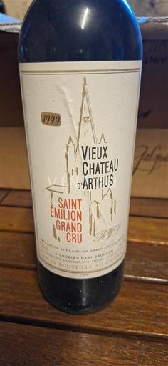 Bordeaux Saint-Émilion Grand Cru Château Vieux Arthus 1999