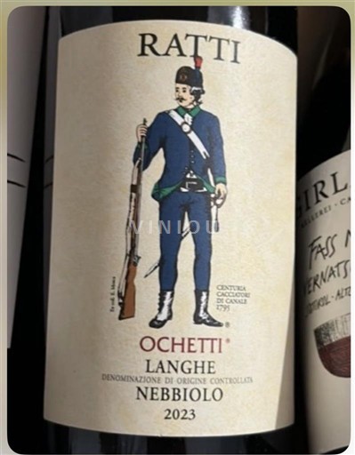 Piedmont Wines Langhe Ratti Ochetti 2023