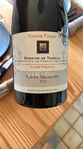 Corsica Niet gespecificeerd Domaine Tanella Alexandra 2022