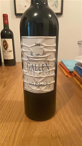 Bordeaux Margaux Gallen 2006
