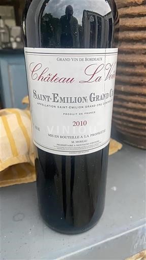 Bordeaux Saint-Émilion Grand Cru Grand Cru La Voile 2010
