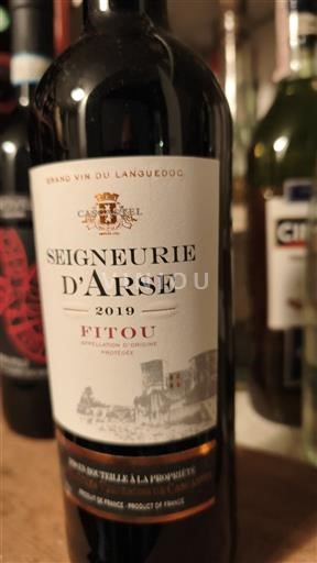 Languedoc Fitou Seigneurie Arse 2019