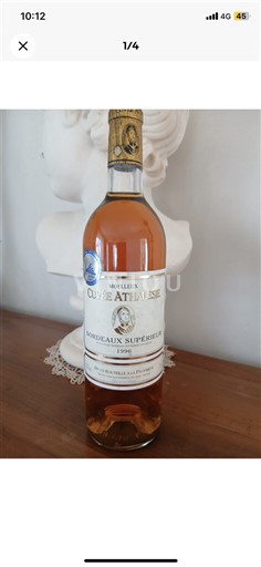 Bordeaux Bordeaux Supérieur Cuvée Athalésie 1996
