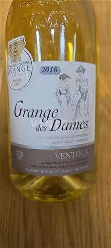 Rona dolina Ventoux Grange des Dames 2016