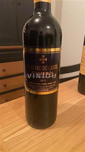 Burdeos Pomerol Château Castel 2015