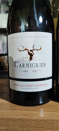 Údolí Rhôny Grignan-les-adhémar Garrigues 2022