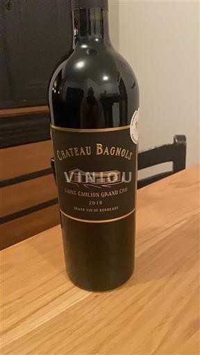 Burdeos Saint-Émilion Grand Cru Château Bagnols 2016