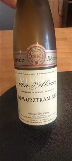 Alsace Grand Cru Cave de Turckheim Réserve 2016
