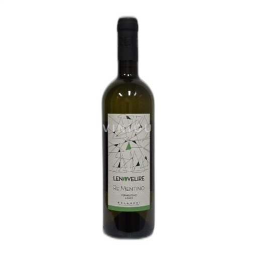Vin Blanc sec Re Mentino Lenovelire 2023 Italie Toscane Bolgheri DOC