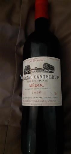 Burdeos Médoc Cru Bourgeois Château Canteloup Vieilles Vignes 1999