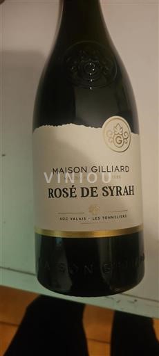 Wallis Nicht spezifiziert Maison Gilliard Rosé de Syrah Ohne Jahrgang