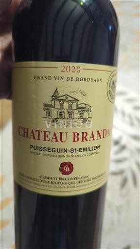 Burdeos Puisseguin-saint-émilion Château Branda 2020