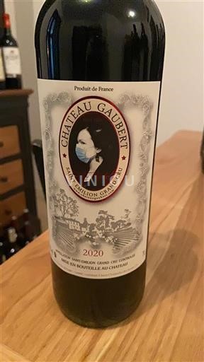 Bordéus Saint-Émilion Grand Cru Château Gaubert 2020