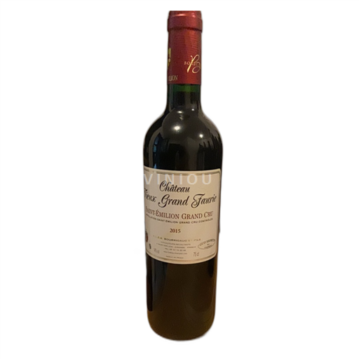 Vin Rouge sec Château Vieux Grand Faurie 2015 France Bordeaux Saint-Émilion Grand Cru AOC