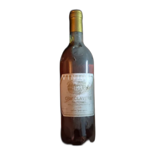 Bordeaux Sauternes Domaine Petit De L'eglise Cru Claverie 1986