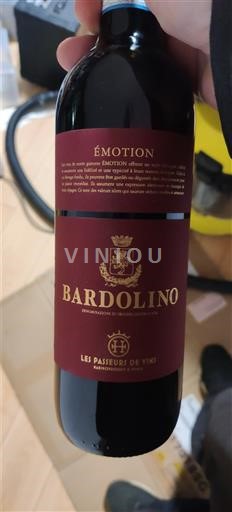 Wines of Veneto Bardolino Les Passeurs De Vins Émotion 2022