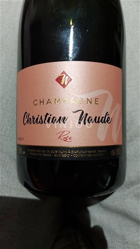 Champaña Champán Christian Naudé Rosé Sin añada
