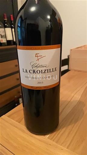 Bordeaux Saint-Émilion Grand Cru Château La Croizille 2015