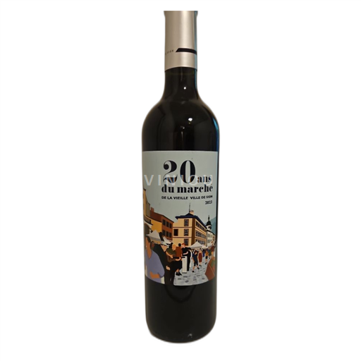 Vin Rouge sec 20 ans du marché 2023 Suisse Valais Ville de Sion Grand Cru AOC