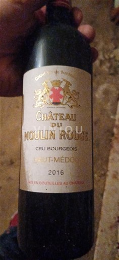 Bordeaux Haut-Médoc Château Moulin Rouge 2016