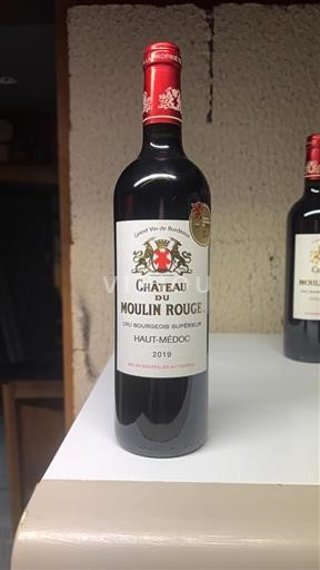 Bordeaux Haut-Médoc Cru Bourgeois Supérieur Château Moulin Rouge 2019