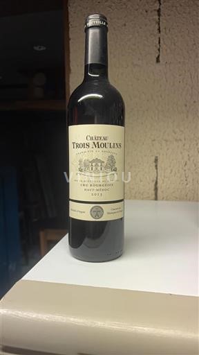 Bordéus Haut-Médoc Cru Bourgeois Château Trois Moulins 2013