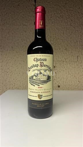 Bordeaux Bordeaux superiore Château Gandoy-Perrinat Porte Saint Romain 2023