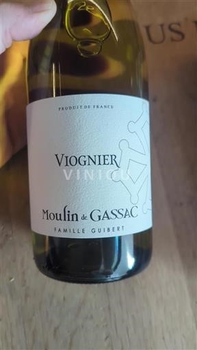 Languedoc Ospecificerad Moulin de Gassac Viognier Icke årgångsbetecknad