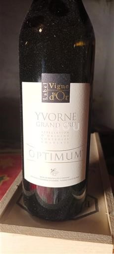 Vaud Chablais DOC Grand Cru Artisans Vignerons Yvorne Optimum Senza annata
