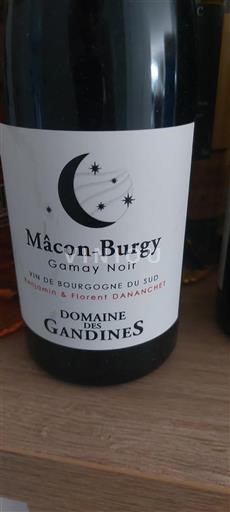 Borgonha Mâcon e mâcon-villages Domaine Des Gandines 2023