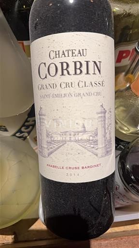 Bordeaux Saint-Émilion Grand Cru Classé Château Corbin 2014