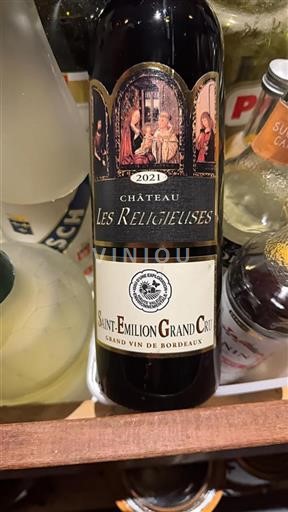 Bordeaux Saint-Émilion Grand Cru Grand Cru Château Les Religieuses 2021