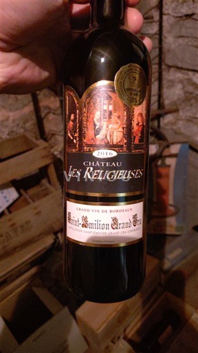 Burdeos Saint-Émilion Gran Cru Grand Cru Château Les Religieuses 2016