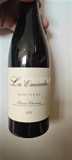 Languedoc Saint-Chinian Les Eminades Sortilège 2022