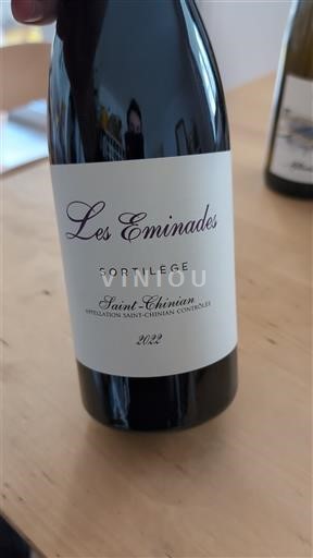 Languedoc Saint-Chinian Les Eminades Sortilège 2022