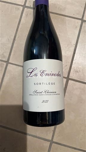 Languedoc Saint-Chinian Les Eminades Sortilège 2022