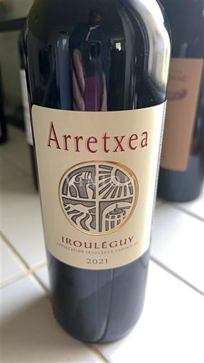 Sydväst Irouléguy Domaine Arretxea 2021