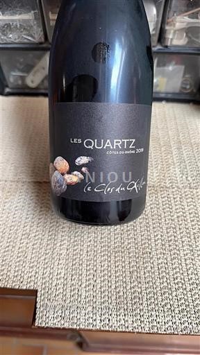 Rhônen laakso Côtes-du-rhône Le Clos du Caillou Les Quartz 2019