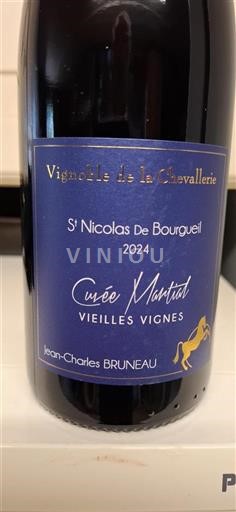 Loire Valley Saint-Nicolas-de-Bourgueil Vignoble de la Chevallerie Martial Vieilles Vignes 2024
