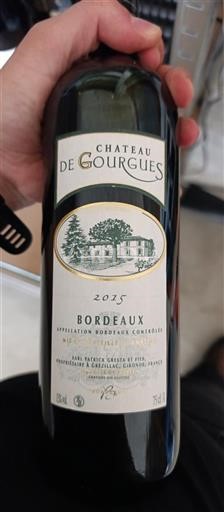 Burdeos Bordeaux Château Gourgue 2015