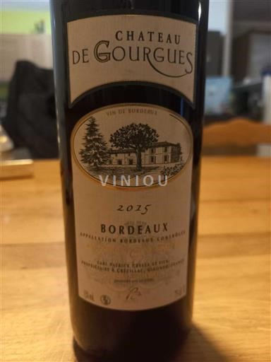 Bordeaux Château Gourgue 2015