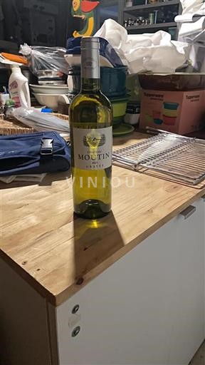 Vin Blanc sec Château Moutin 2021 France Bordeaux Graves AOC