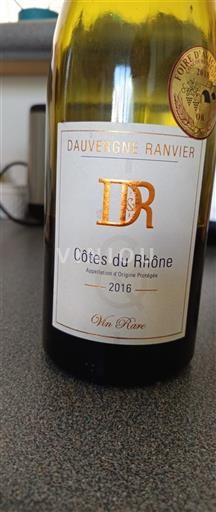 Rhônevallei Côtes-du-rhône Dauvergne Ranvier Vin Rare 2016