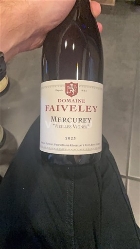 Borgogna Mercurey Domaine Faiveley Vieilles Vignes 2023