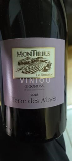 Rhônetal Gigondas Montirius Terre des Aînés 2018