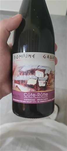 Rhônedalen Côte-rôtie Domaine Gallet 2022
